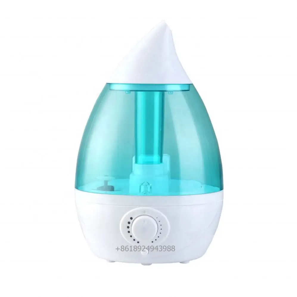 OEM Color Change 3L Transparent Water Tank Nano Ultrasonic Humidifier For Home Bed Room Office