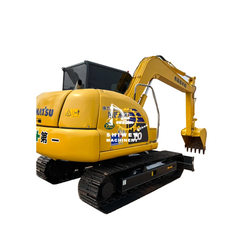 Высококачественный Оригинальный мини-экскаватор Komatsu б/у экскаватор с низким временем работы в наличии pc70