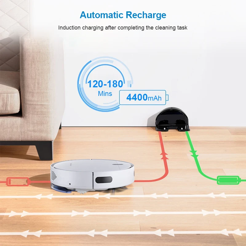 JK-F5S Automatic Smart Robot Vacuum Floor Cleaner Household Sweeping Machine Intelligent Vacuum Cleaner