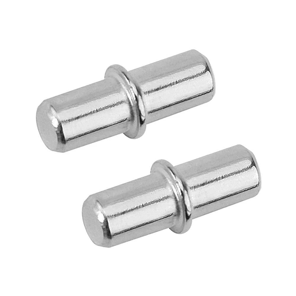 Custom High Precision Steel Galvanized Flat Head Shaft Pin Knurled Straight Dowel Pin With Round Collar