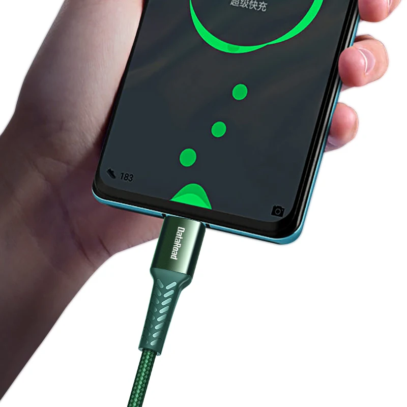 Кабель для быстрой зарядки DataRoad PD 60 Вт Type-C в 5A зарядный кабель телефона