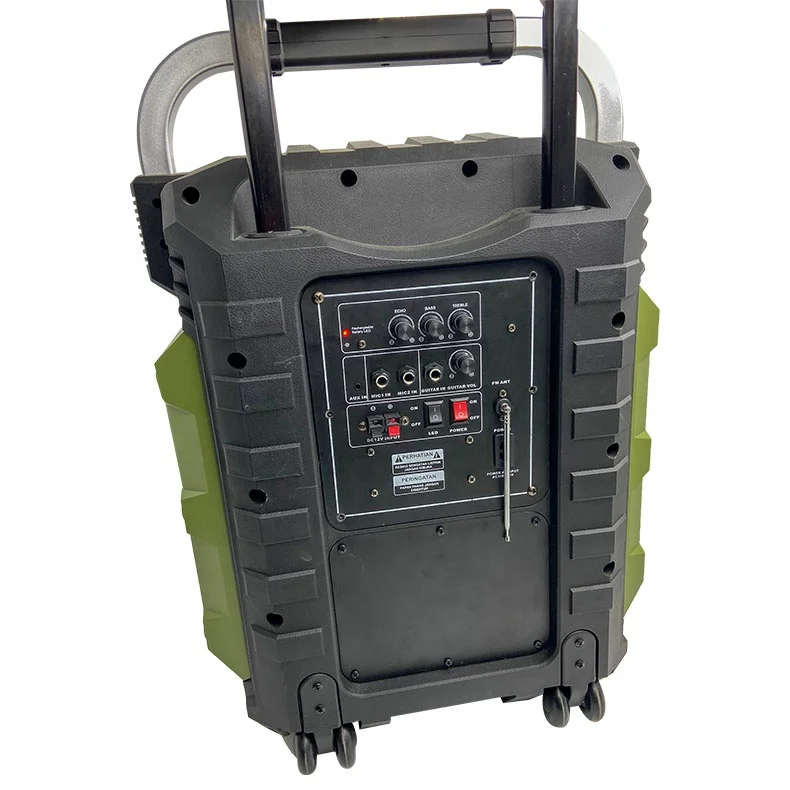 Multifunctional Trolley Portable 12 Inch Subwoofer Speaker Trolley Sound Speaker Box Wireless Speaker