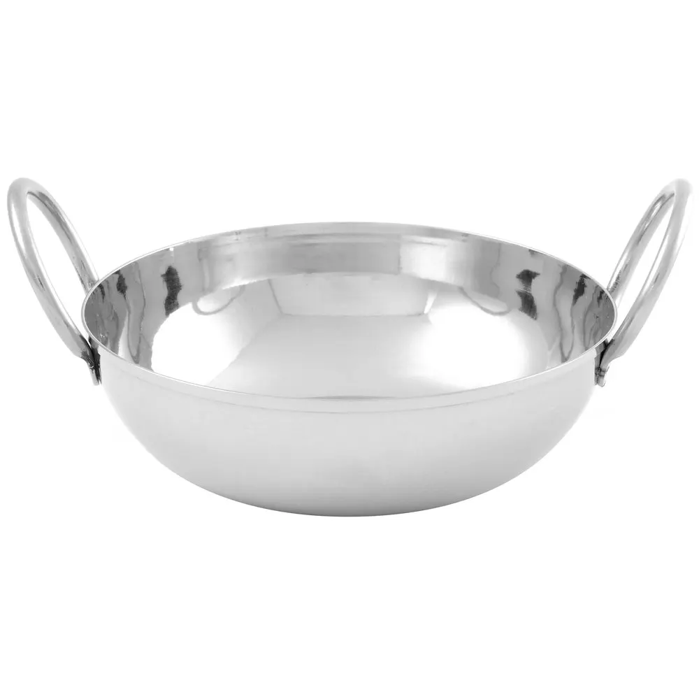 Dish-Stainless Steel Deep Indian Kadai