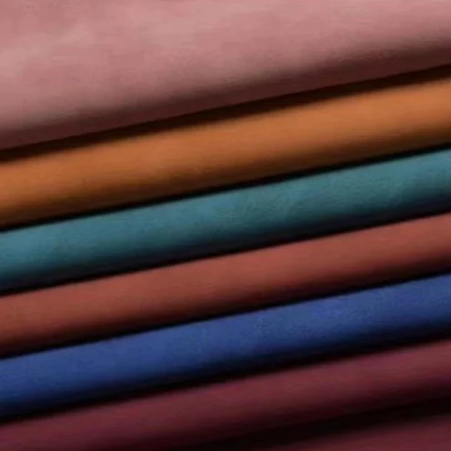 pvc raw material high quality for Bag brush backing soft copy pu leather nubuk   guangzhou
