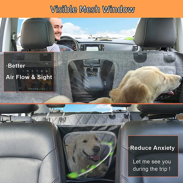 Dog Travel Pet Car Seat Cover Bench Cars & SUVs Protector Waterproof Dog Mat For Car