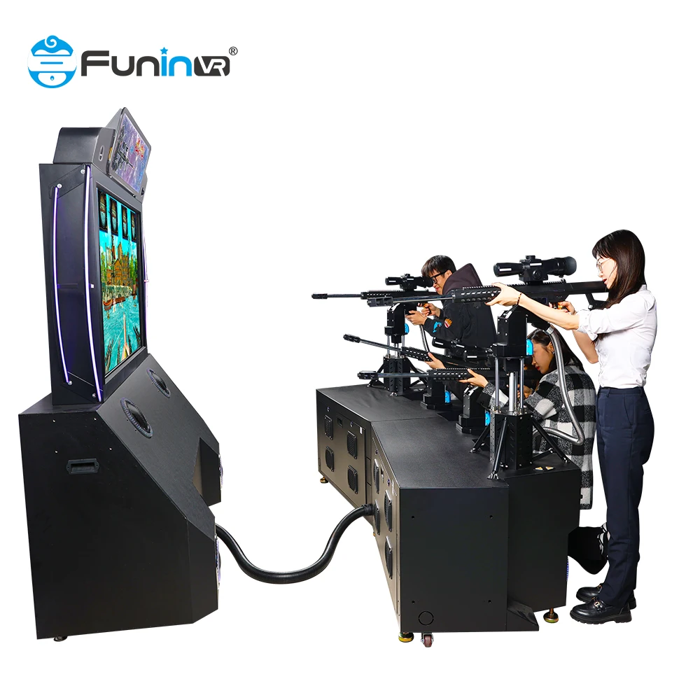 5D 7D 9D Shooting Kids Arcade  coin operated Game Machines 4 Players Ar Sniper Shooting Vr Hunt Game