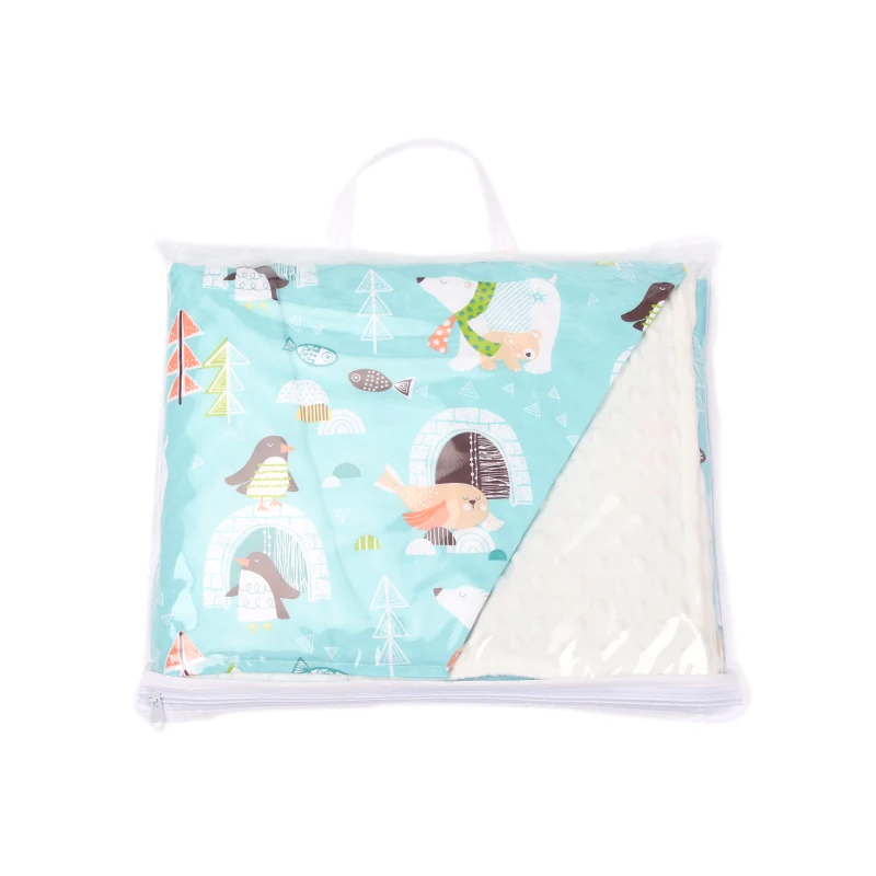 
baby multi-purpose double-layer embroidered pressure soft bubble Newborn Swaddle Wrap cover blanket embrace quilt air-condition 