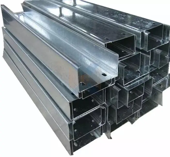 Galvanized Steel C Z Purlins C Channel Purlins For Construction