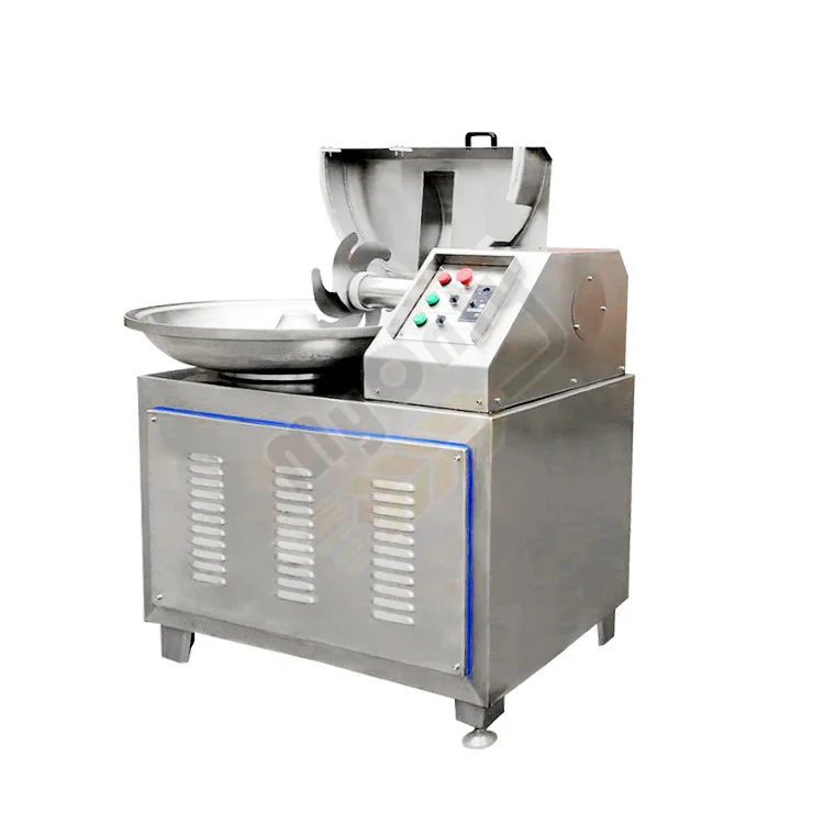 Vacuum Emulsify Mixer Pork Food Mincer Equipment 30L 40L 125L Bowl Cutter Chopper Meat Cutting Machine
