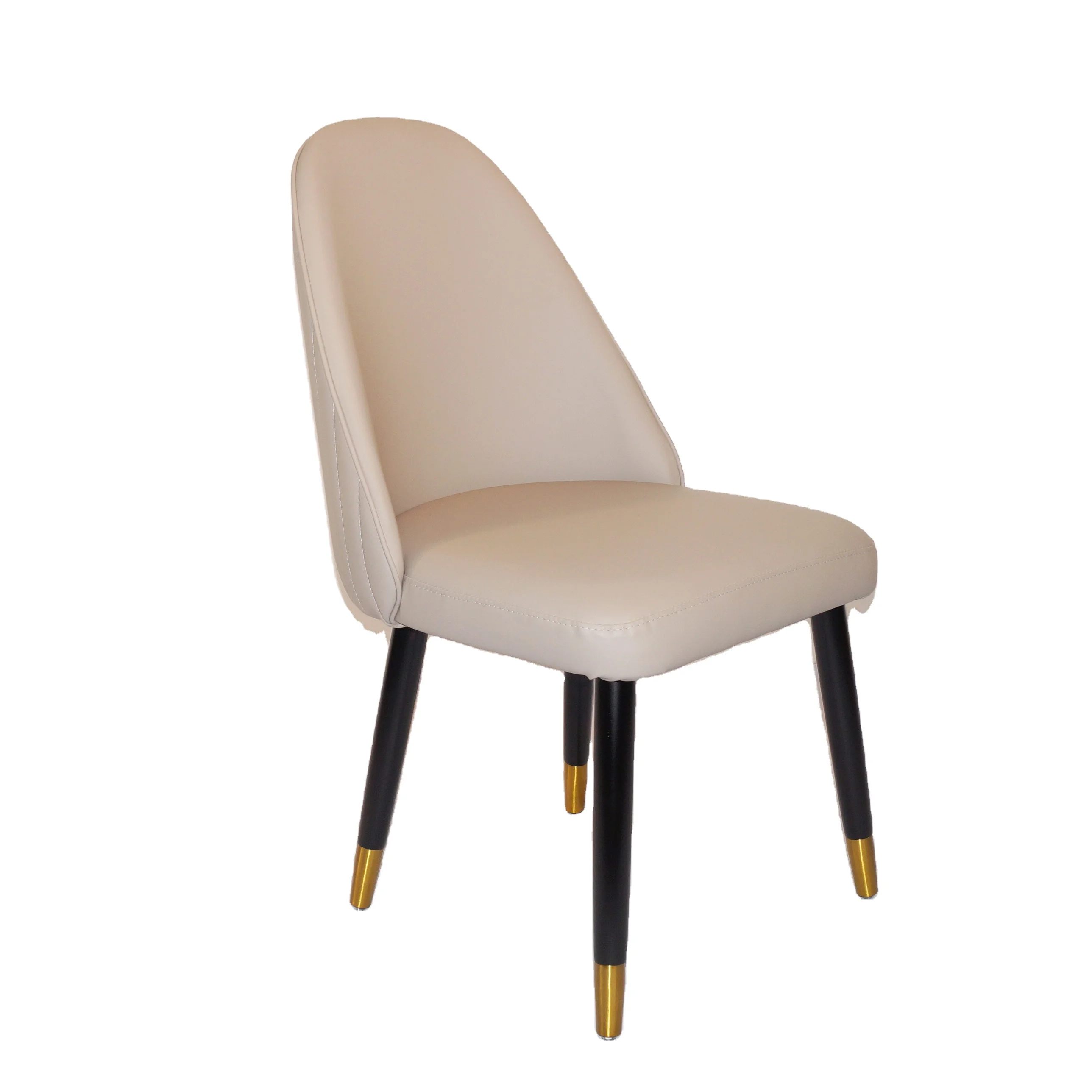 Famous Family Light Luxury Leisure Chair, High-end Light Luxury Dining Chair Dining Room Furniture Furniture Metal Frame Home