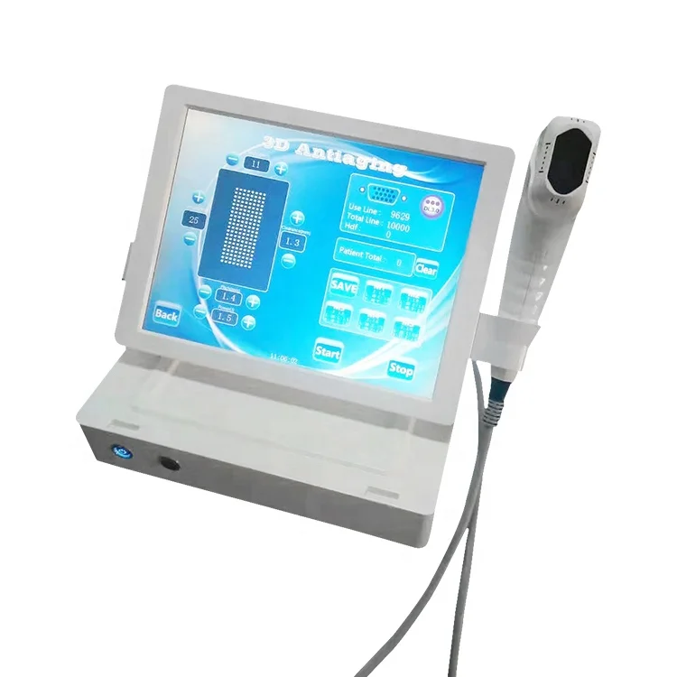 
 Портативный Лифтинг Кожи сфокусированный ультразвук красота против морщин Профессиональный 3d Hifu  