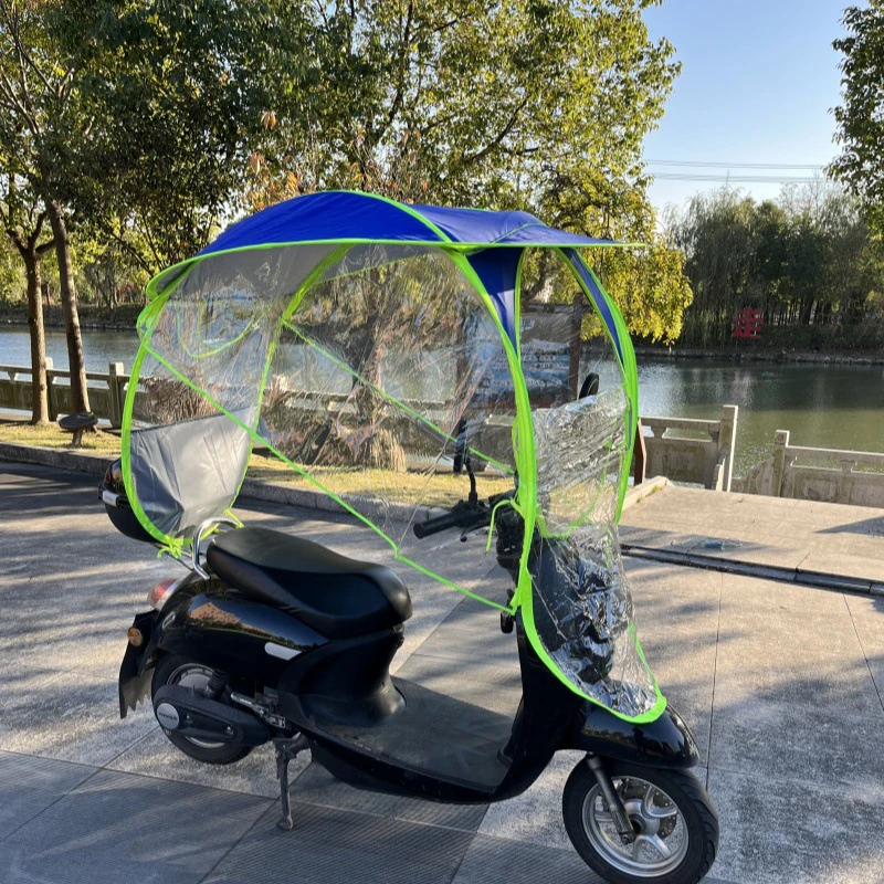 Fashion Style Rain Cover Mobility Scooter Umbrella Electric Bike Umbrella