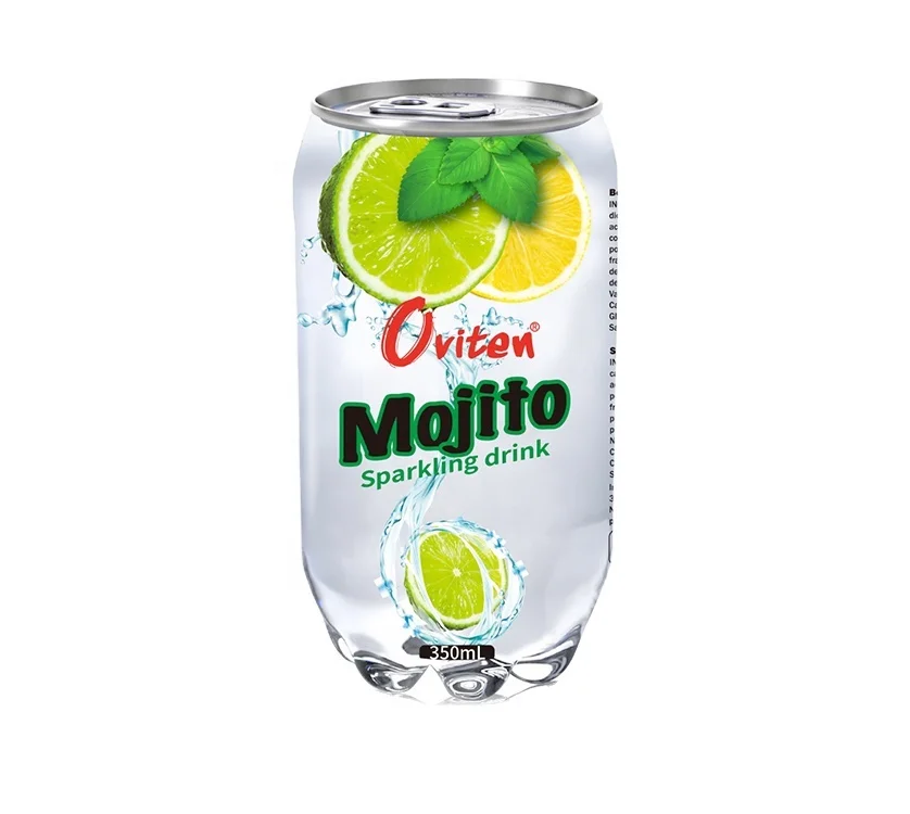 Mojito Flavor carbonated drink fruit flavor water sparkling drink factory price soft drinks
