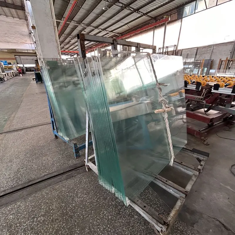 Sliding hotel shower modern bathroom shower rooms vidrio clear tempered glass flat glass Spain