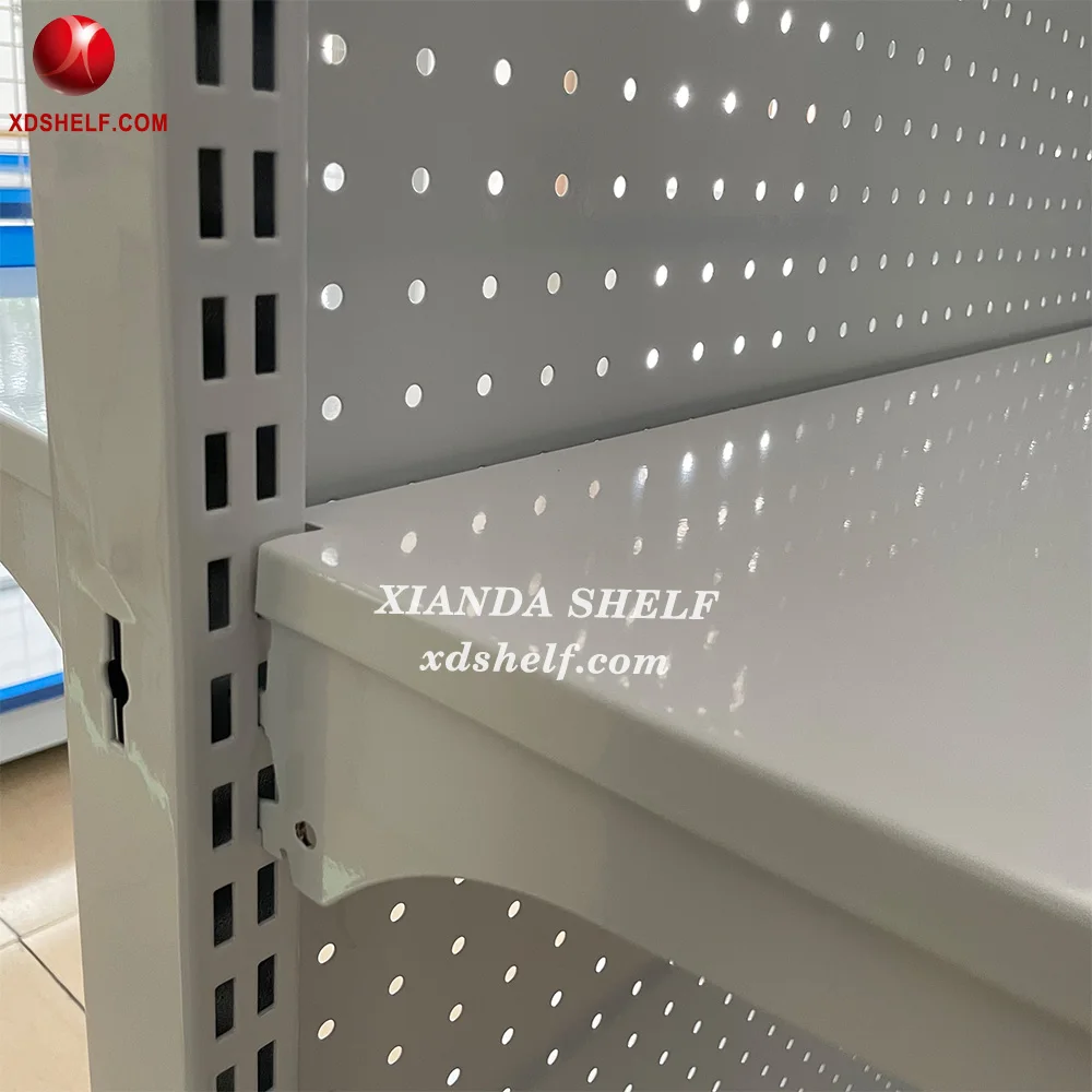 Открытые небольшие стеллажи для магазинов