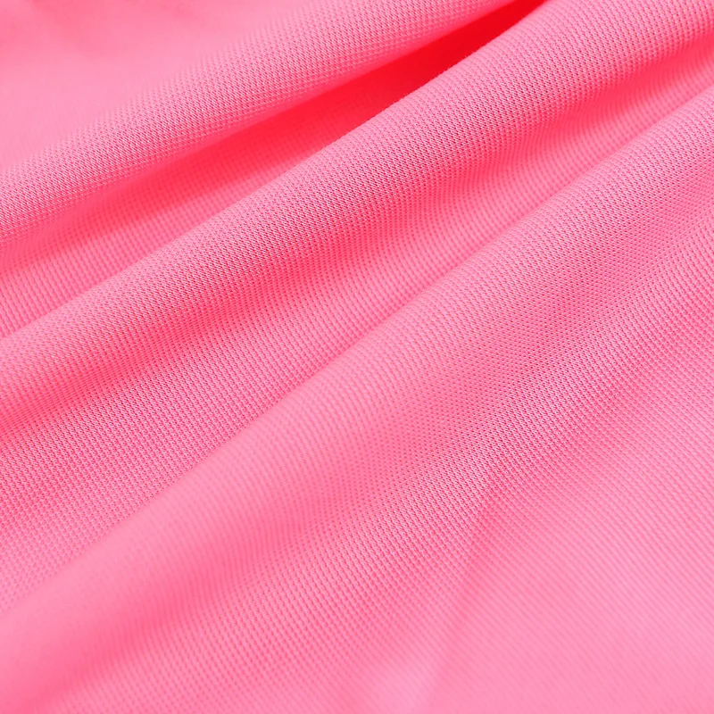 High quality 85% polyester 15% cotton knitted double-sided pique fabric for high-end POLO shirts