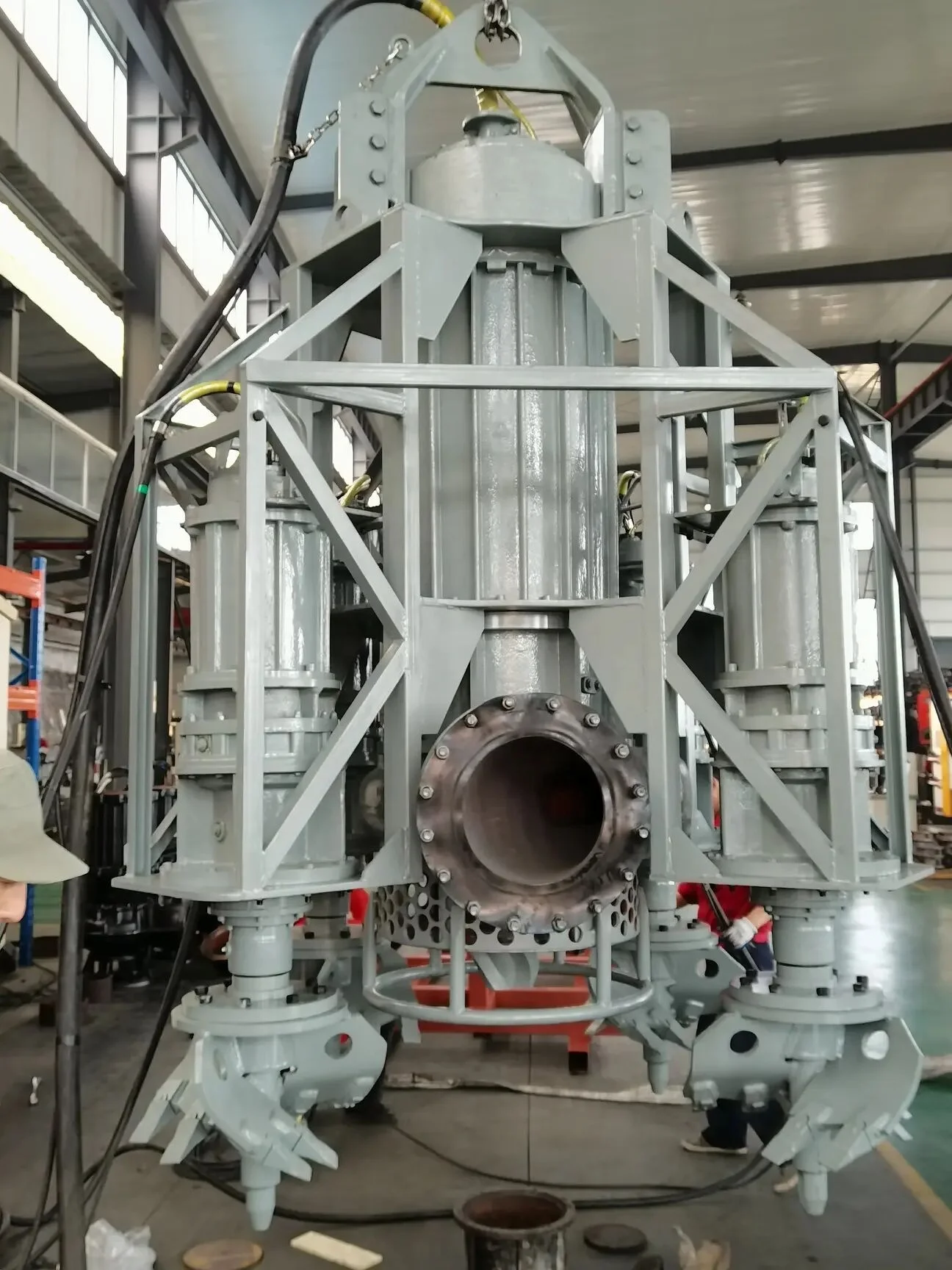 Submersible slurry pump for high chromium alloy large flow sand pumping ship sand dredging pump excavator