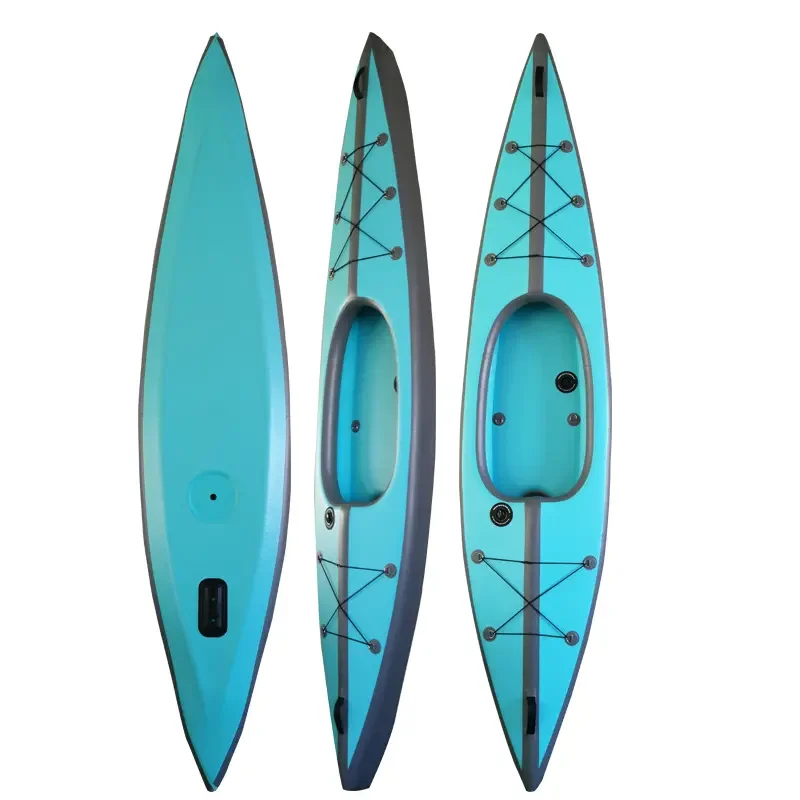 Fishing kayak with paddles ocean kayak