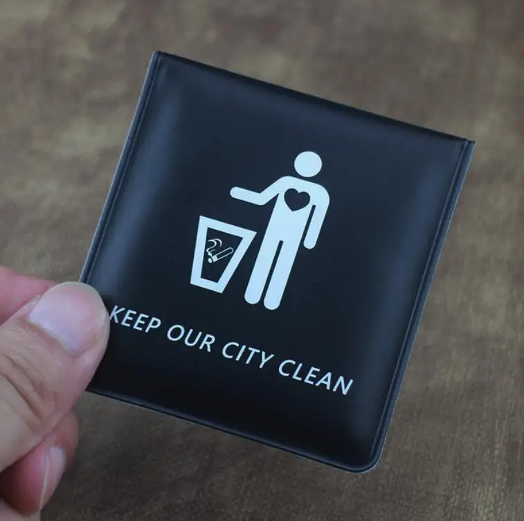 Trading Portable Travel Pocket Ashtrays for Cigarettes