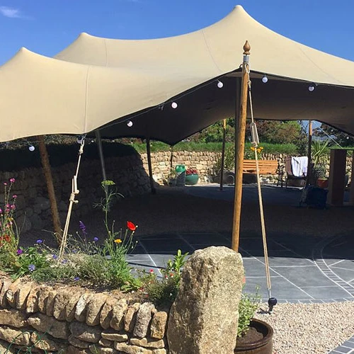 New style portable popular big bedouin luxury outdoor waterproof stretch event tent