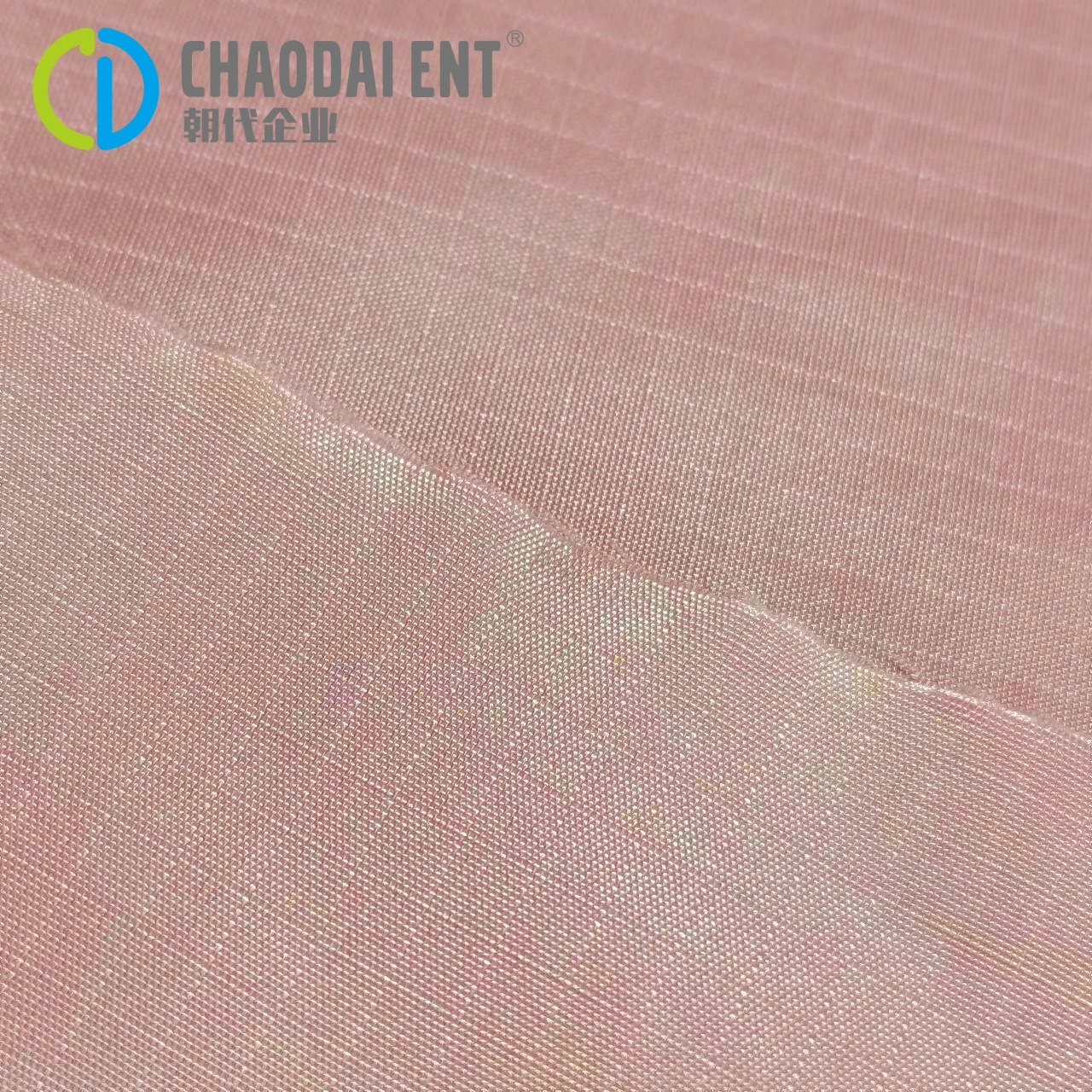 Fabric Manufacturer Semi-gloss Dyeing Grid 100 RPA6 Recycled Nylon Fabric for Outdoor Bag
