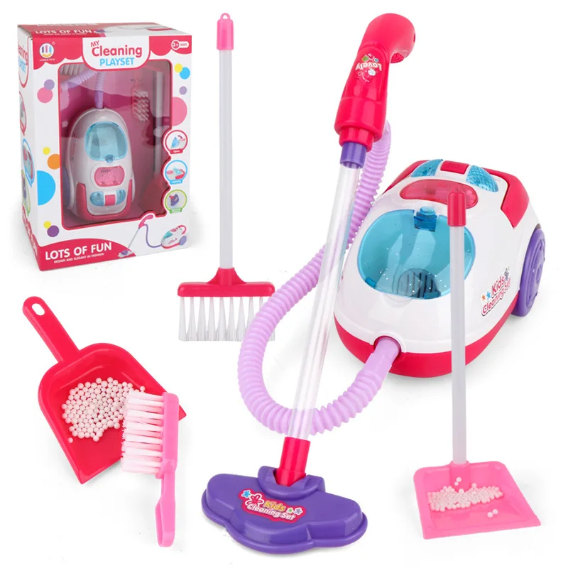 Housekeeping cleaning toys pretend play set vacuum cleaner toy kids cleaning play house cleaning vacuum cleaner toy