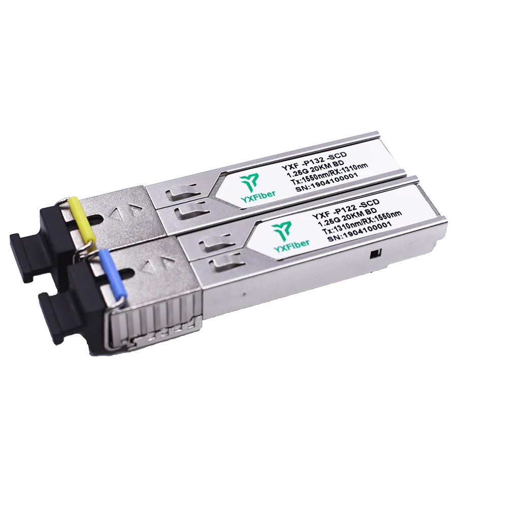 SMF SC 20 км рынок Finisar волокно дешевые Китай Поставщик Прямая SFP BiDi 1 25 г оптический модуль оптовая продажа