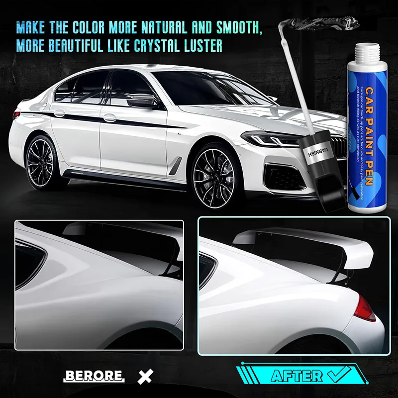 Car Paint Scratch Repair Color Accurate Quick Fix and Convenient Operation with Varnish Coating Pen