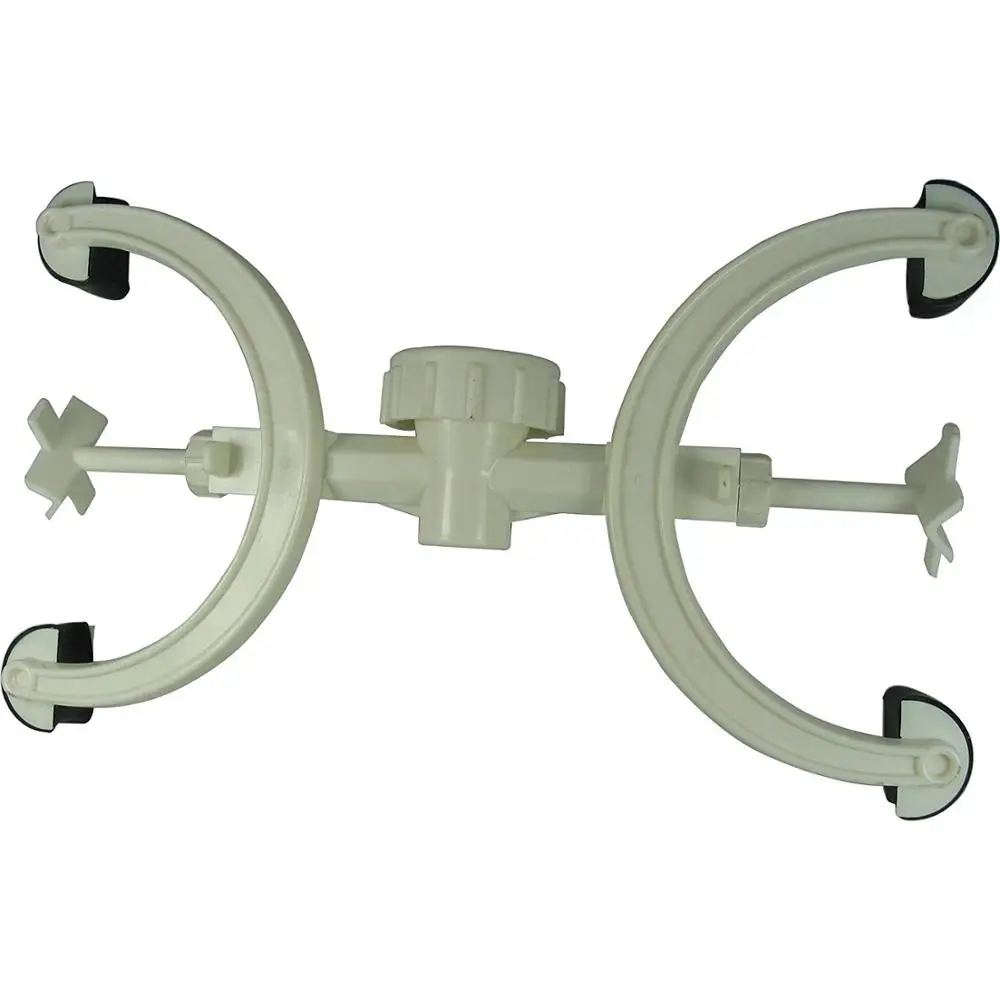 Gelsonlab HSG-111 Plastic Double Bilateral Butterfly-Type Burette Clamp Holder Clip us style