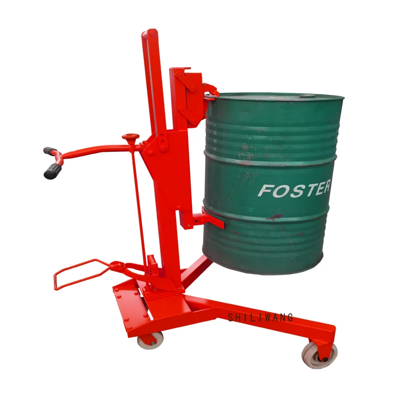Mini drum mover hand drum truck hydraulic drum lifter
