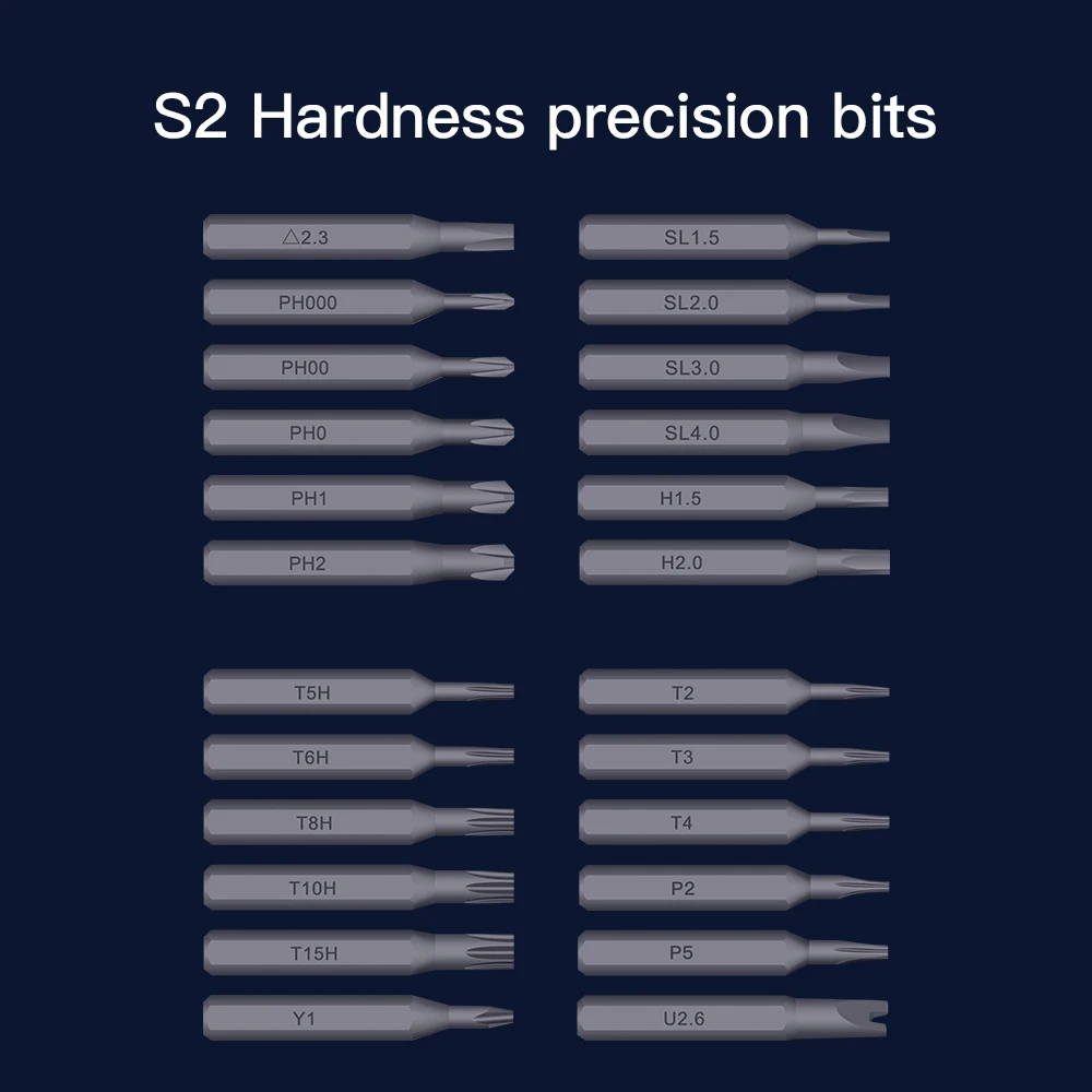 New 28 In 1 N30 Electric Screwdriver Mini Precision Electric Screwdriver Set Laptop Screwdriver Set Repair Electric
