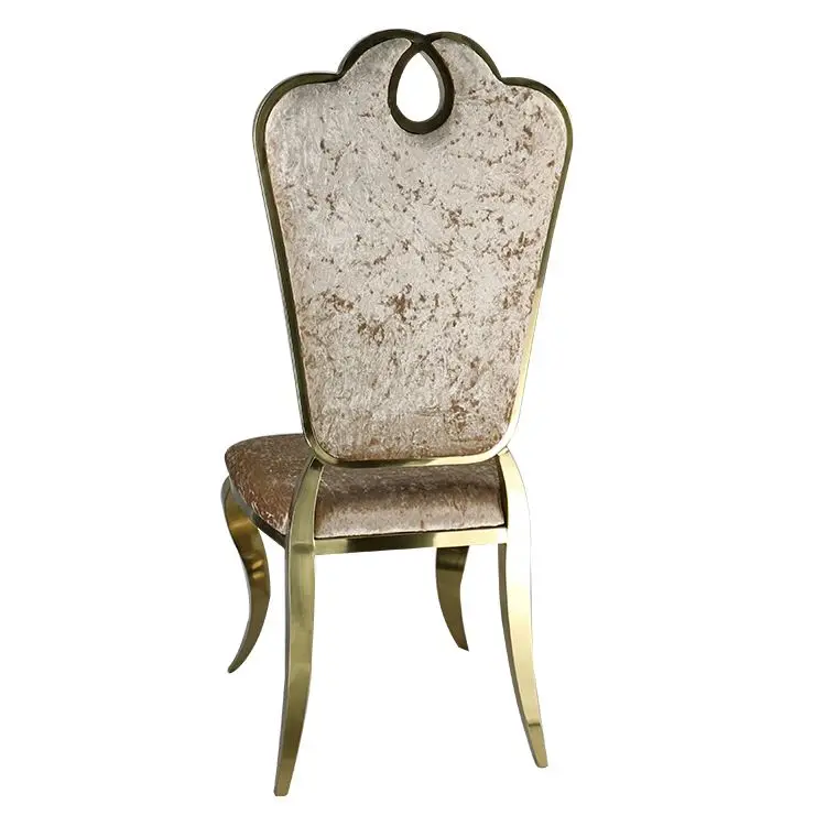 Classic Sheer Chiffon Sashes Club Hotel Metal Coffee Colorful Reception China Cheap Wedding Chairs for Sale