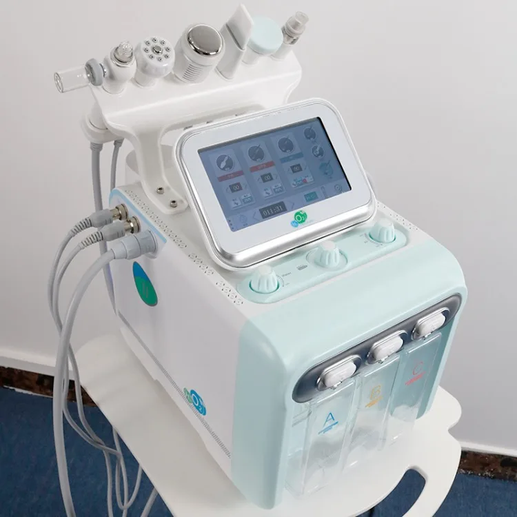 NV-W05X 6 in 1 H2O2  hydra dermabrasion aqua facial vacuum blackhead removal beauty equipment hidrafacial machine