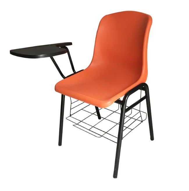 Metal Plastic School Students Study Training Chairs with Writing Tables