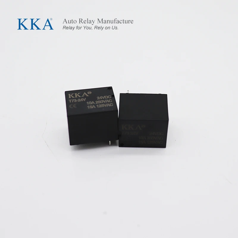 KKA-T73 4Pin/5Pin PCB Relay 10A Mini Relay 5V/12V/24V for Automotive, household