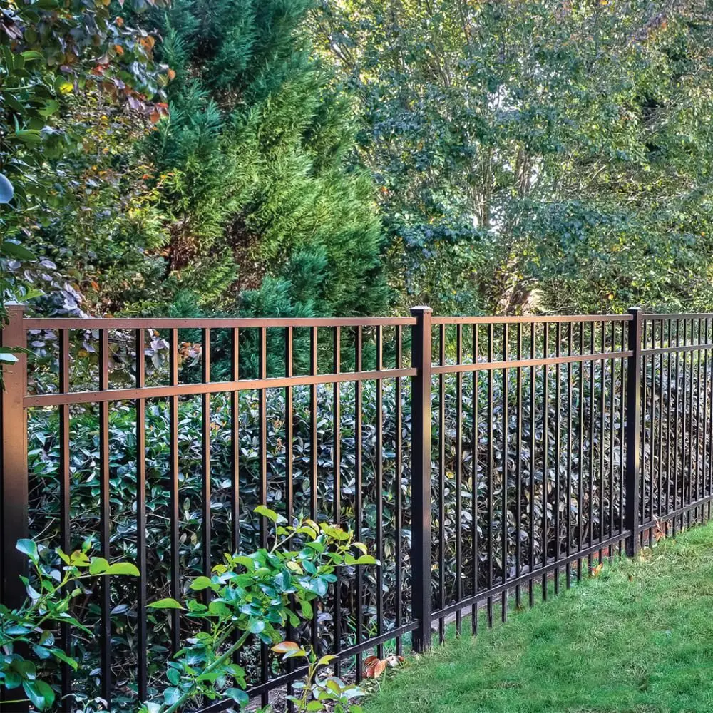 XIYATECH manufacturer Newly design aluminium fence panels,garden fence panels metal fencing panels aluminum