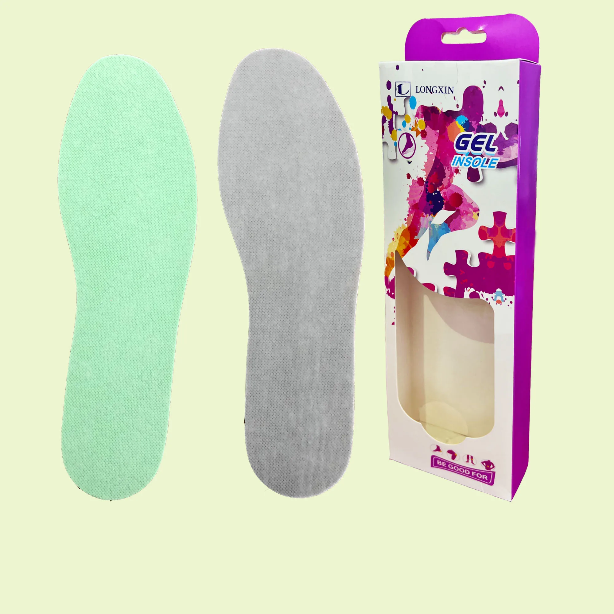 Disposable Scented Insoles Flat Foot Heated Insoles Ortopedicas insoles for shoes sports