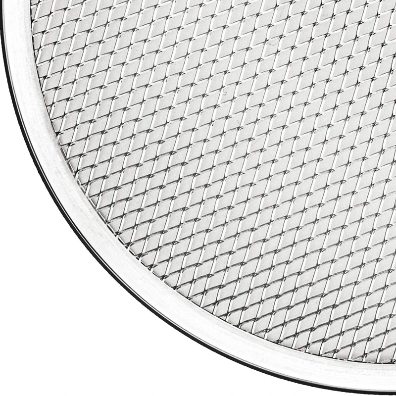 Factory Direct Supply Aluminum Pizza Screen  Pizza Mesh Tray for Pizza Oven