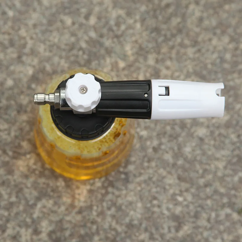 Заводская оптовая продажа, Снежная прозрачная пушка, никелевая пластина, прозрачная пенная насадка