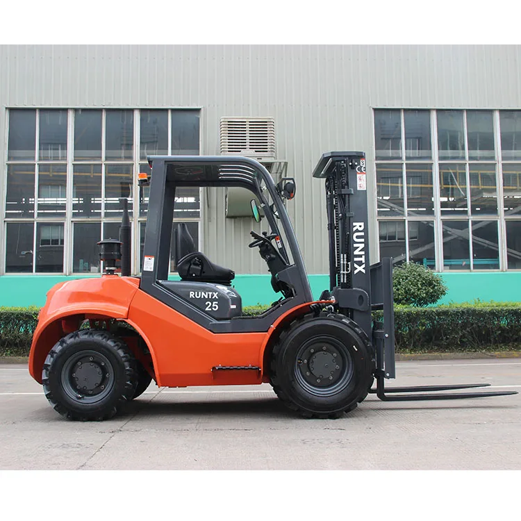 Runtx 3 ton 4WD all Rough Terrain forklift