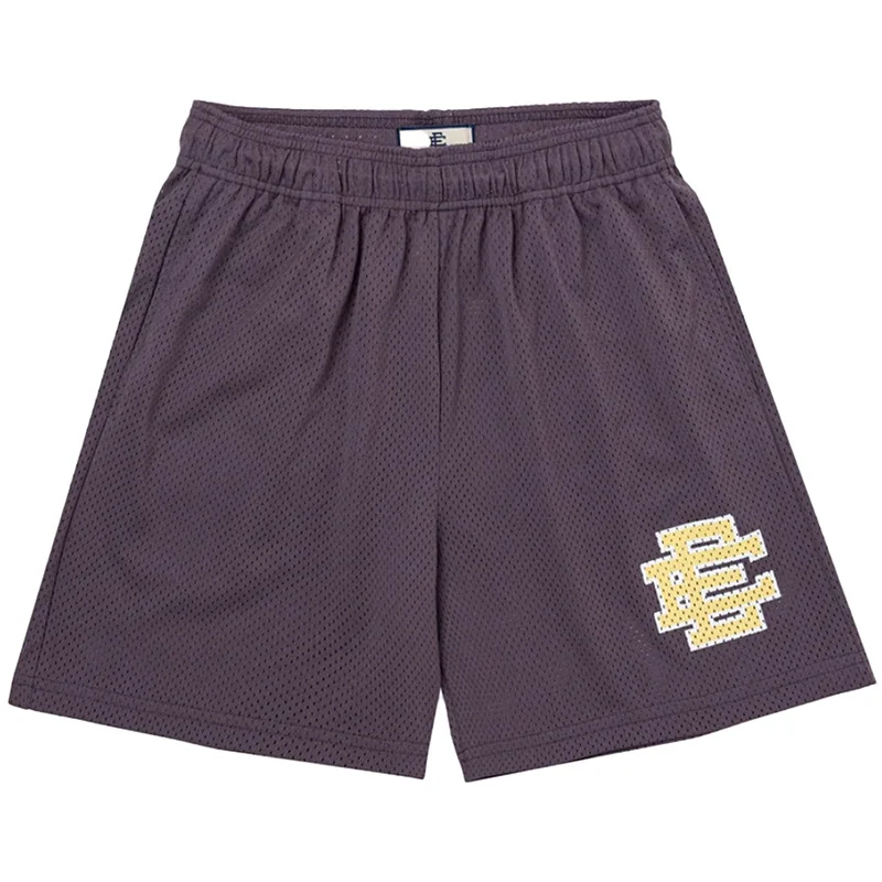 HG2101 Custom Logo Big and Tall Blank Summer Running Eric Emanuel EE Mesh Basic Basketball Shorts