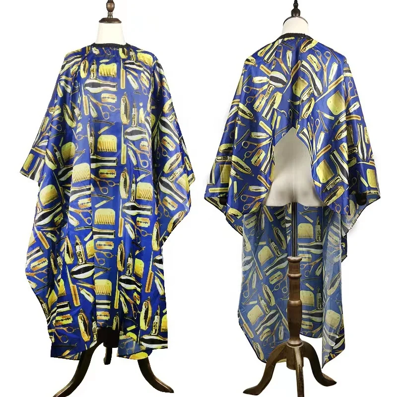 Professional Custom LOGO Hair Salon cutting cape hairdressing shawl hair salon cloth household