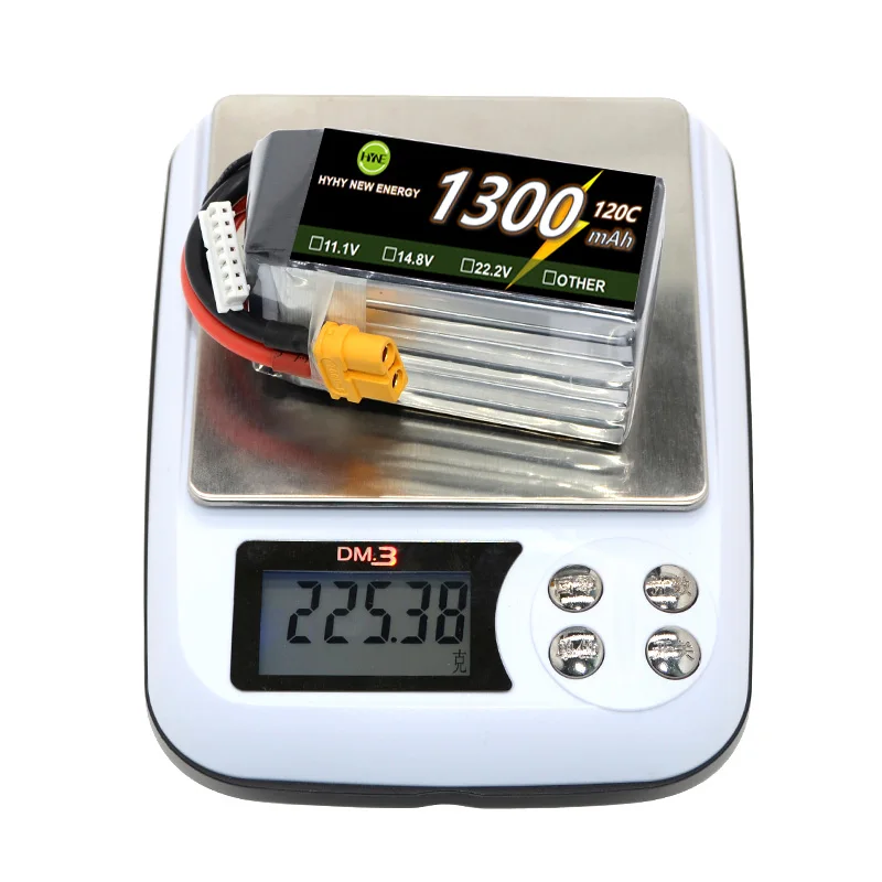 Lipo battery Manufacturer wholesale lithium battery of  120C 22.2V 1300mAh Lithium battery  for FPV drone