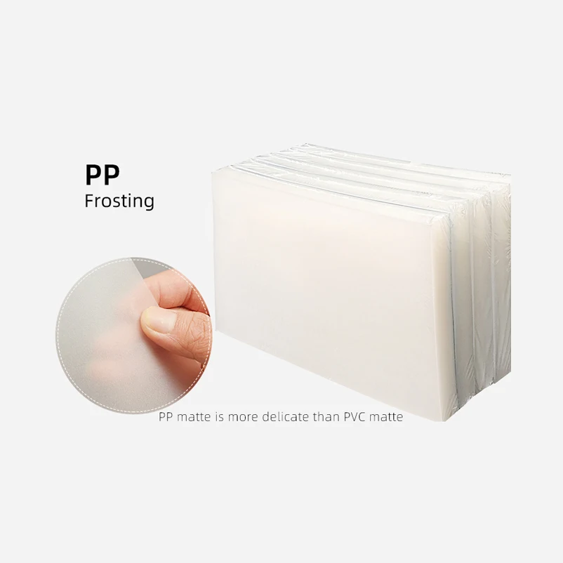A4 150MIC 100PVC Factory Wholesale pp pet pvc Hard Book Binding Sheet Pvc Binding Cover Paper