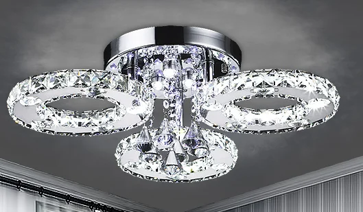 Aimi lighting wholesale cheap price Best sell Modern k9 led crystal chandelier ceiling lamp for home decoration