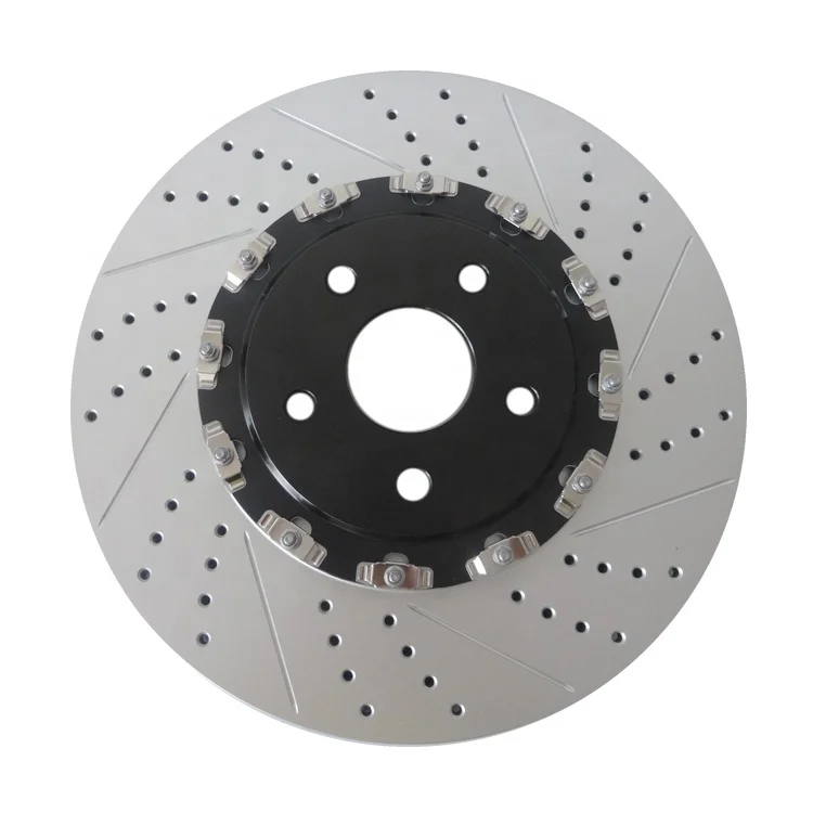 390MM 84271643 2 Piece Rotor Brake Disc for Chevrolet Camaro ZL1 Cadillac