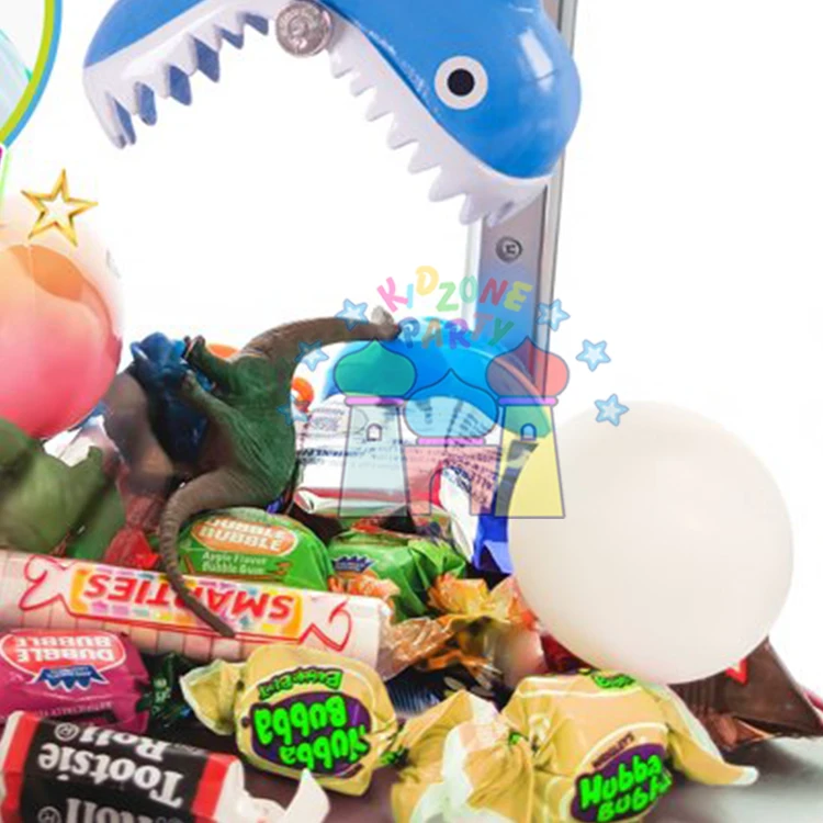 Commercial toy claw machine arcade music party game miniature candy grabber for kids
