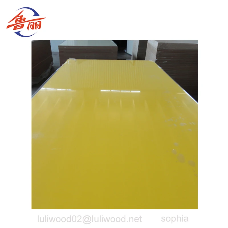 
High glossy UV pvc MDF sheet from direct factory 