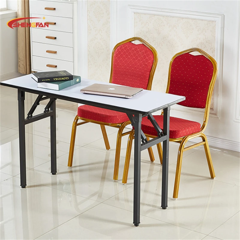 Popular Customizable Cheap Fabric Dining Hotels Hall Conference Chair Party Metal Banquet Chairs for Wedding