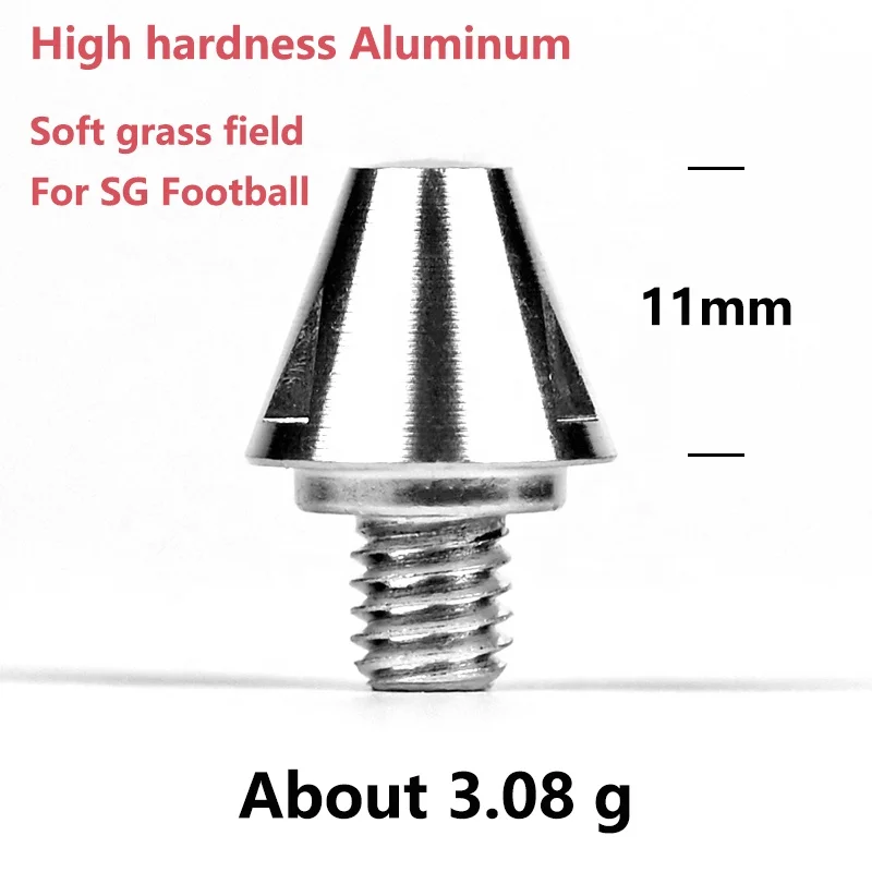 8-11mm Thread M6 Replacement High hardness aluminum SG football shoes studs nail soccer boots spikes accessories